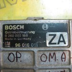 Блок керування двигуном Opel Omega A (0260002166 | 96016011)